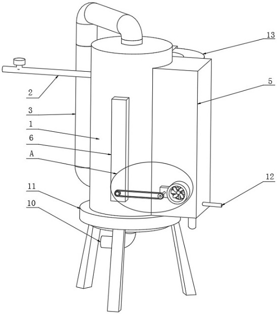 Heat supply device and method based on load prediction and heat progress consistency