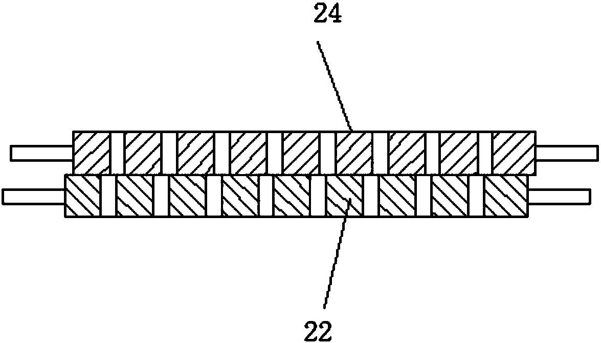 Paving construction device capable of rubblizing and recycling municipal road surfaces