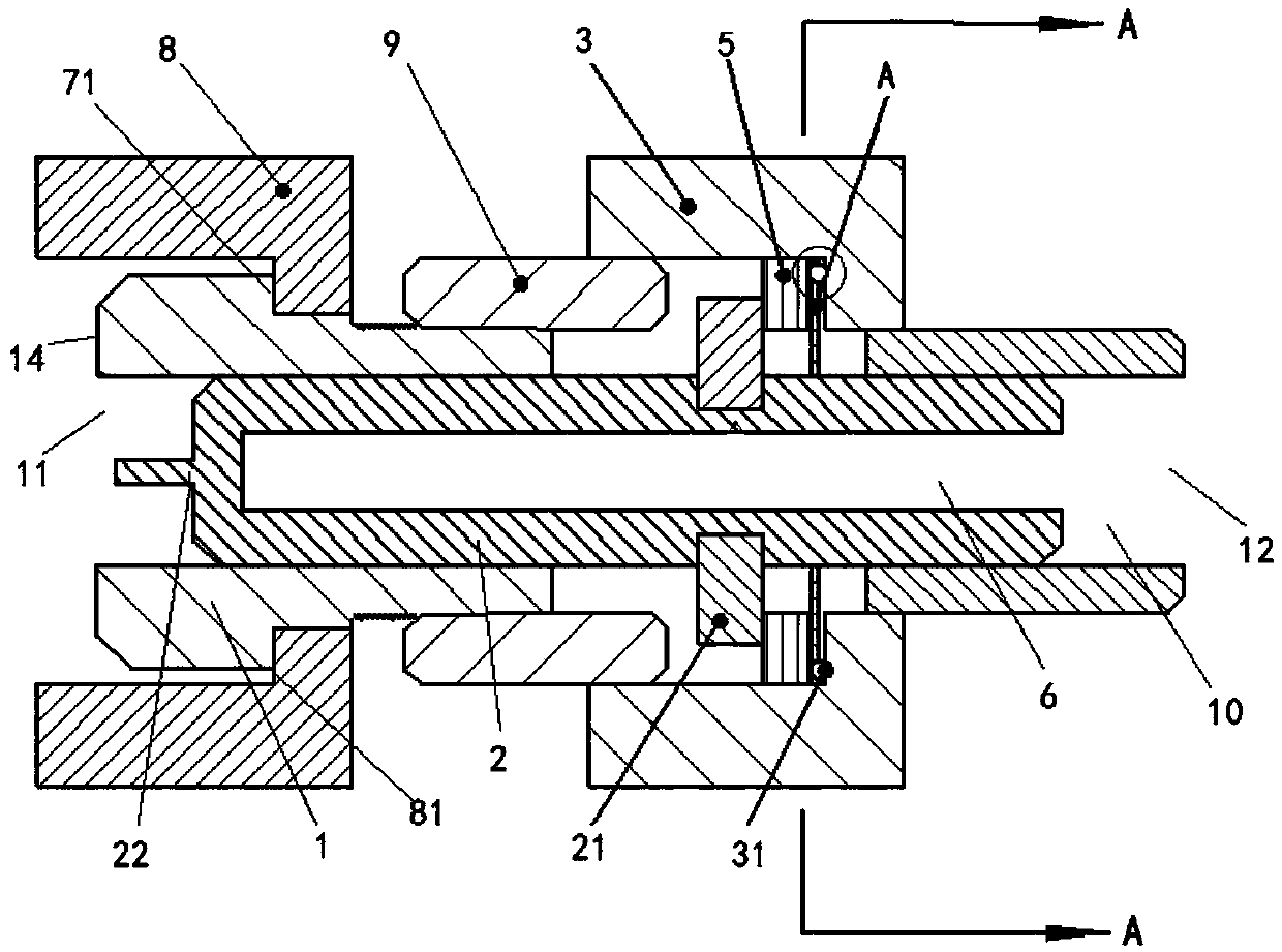 Test interface structure