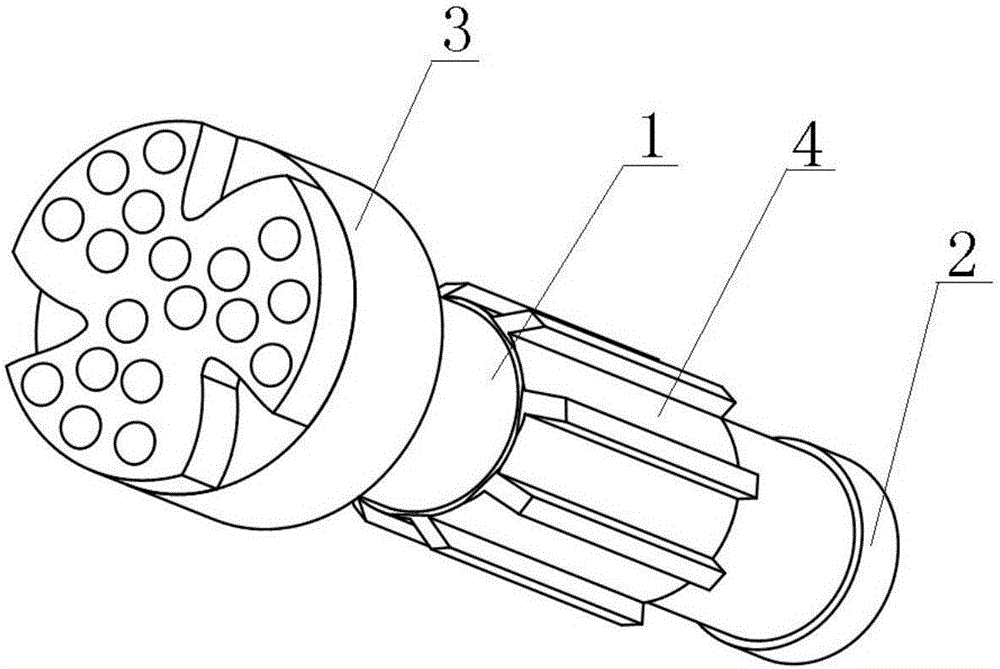 Drill bit with adjustable drill bit body size