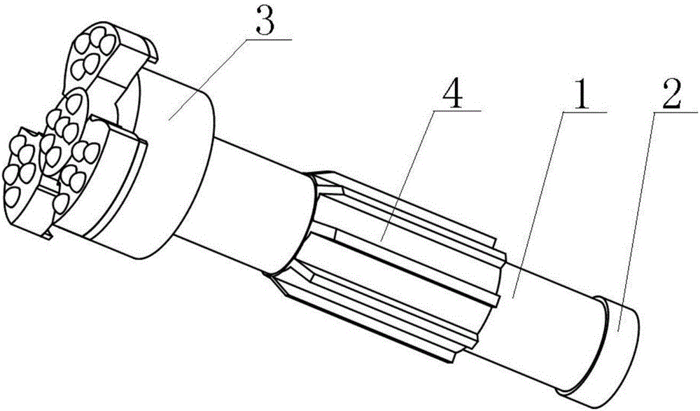 Drill bit with adjustable drill bit body size