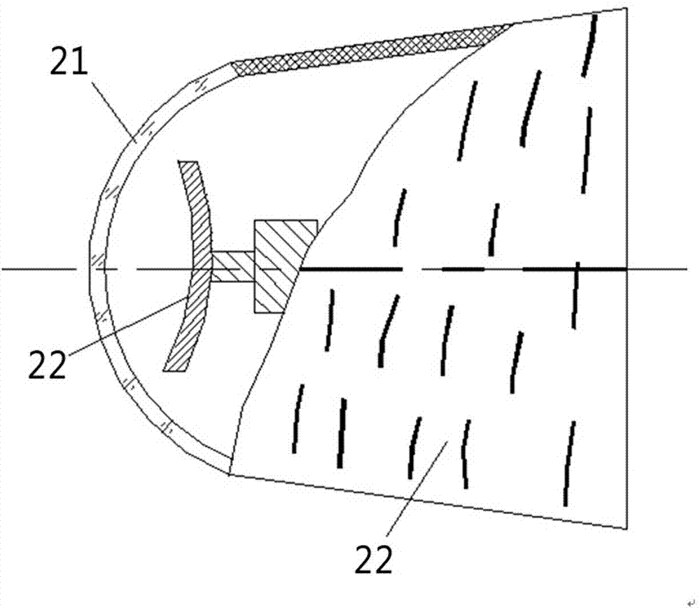 Conformal antenna for millimeter wave/infrared dual mode composite detection