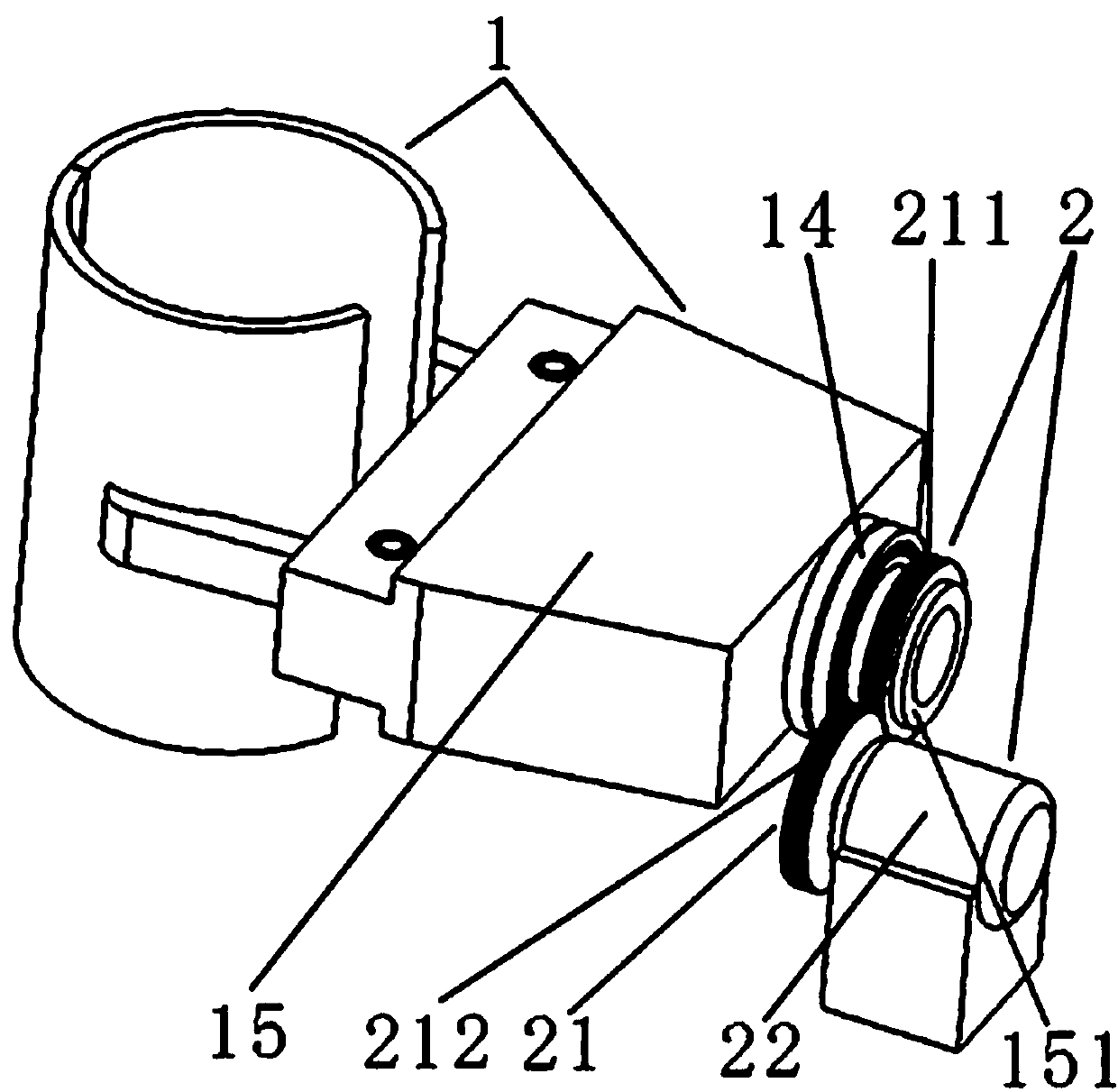 Water lifting auxiliary machine