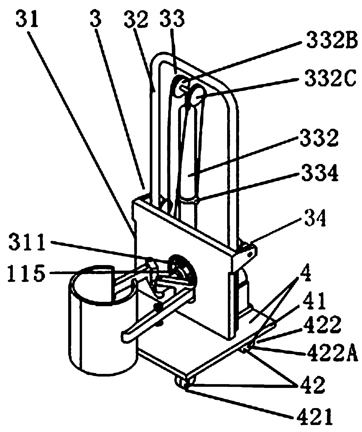 Water lifting auxiliary machine