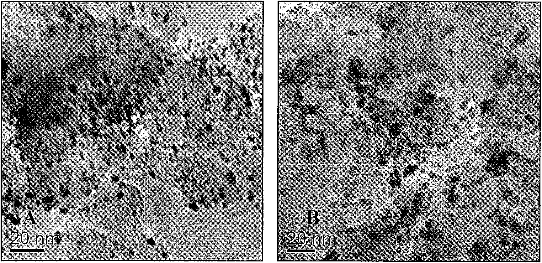 Low-platinum high active core-shell structure catalyst and preparation method thereof