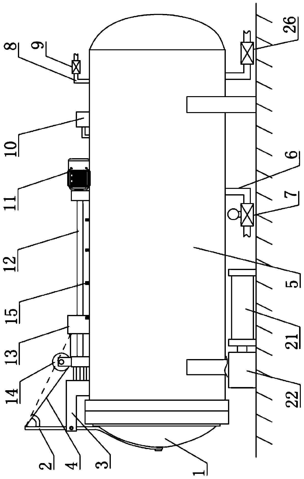 Intelligent control device for concrete product high-pressure autoclave