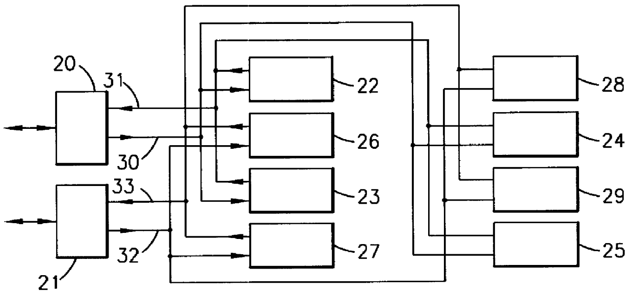 Cooling system and method for distributing cooled air