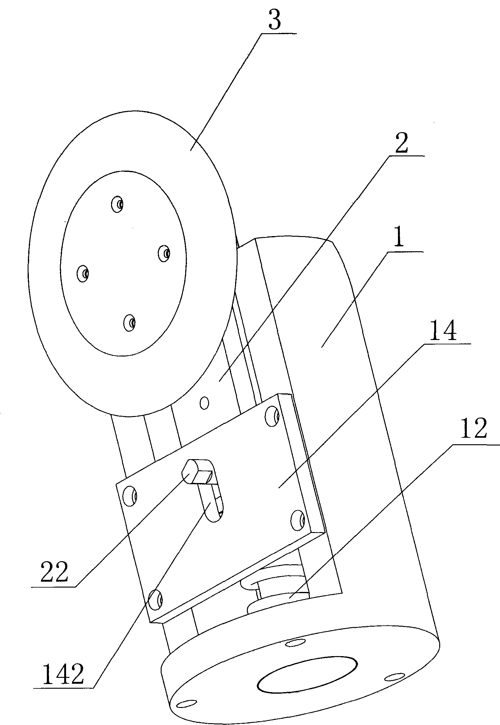 Self-adapting spinning mechanism of sheet metal spinning machine