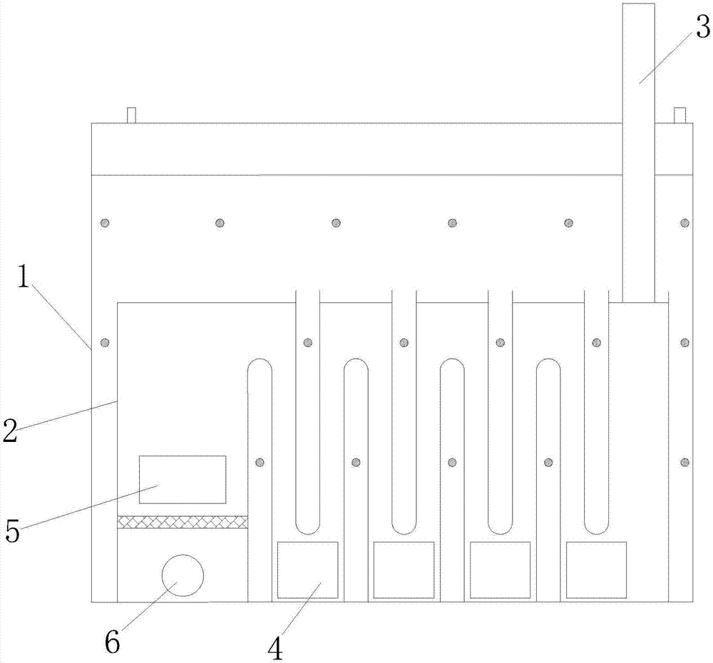 Dual-purpose steam water boiler convenient to feed manually