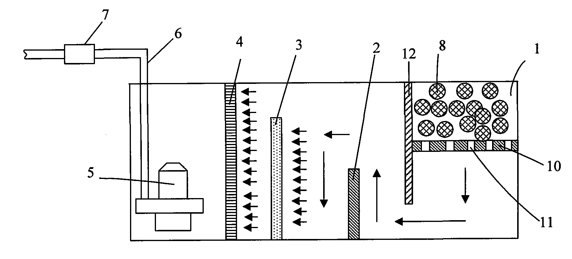 Cleaning device of raschig ring