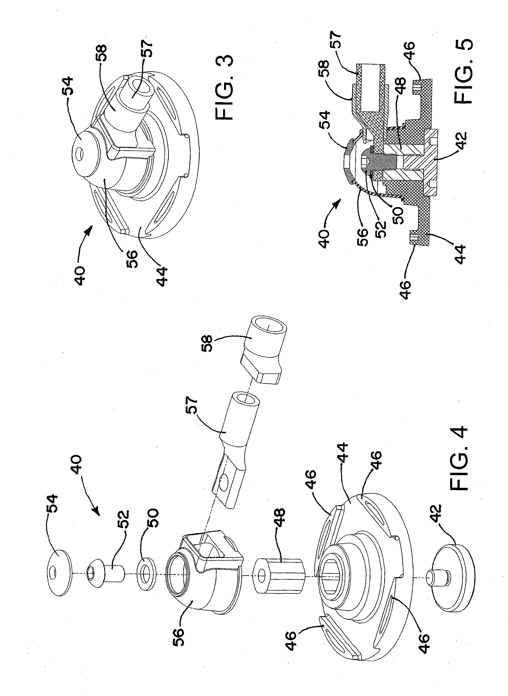 Receptor for wind turbine blade lightning protection