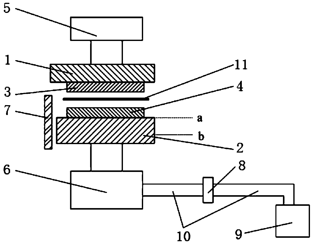 Vibration type auto parts stamping device and method for stamping using the same