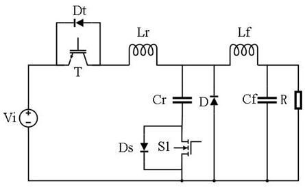 Switch rectifiertaking zero current conversion as soft switch