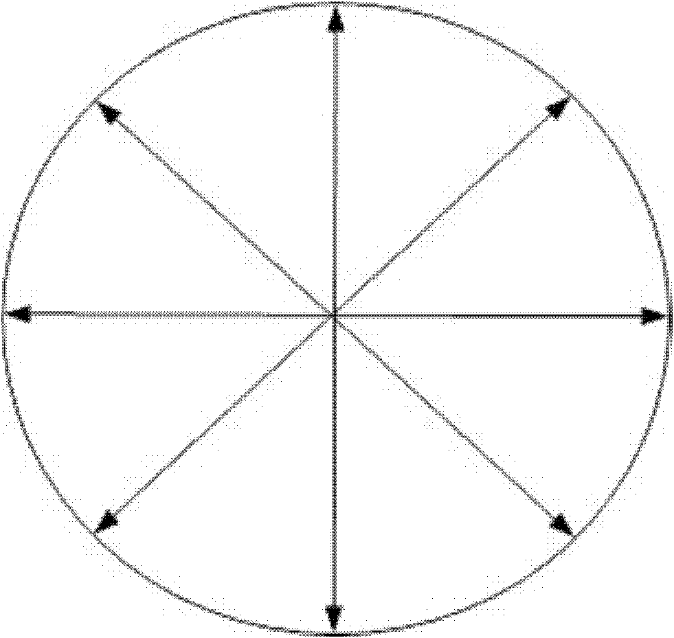 Three-dimensional super-resolution focusing method and device based on transparent medium pellet