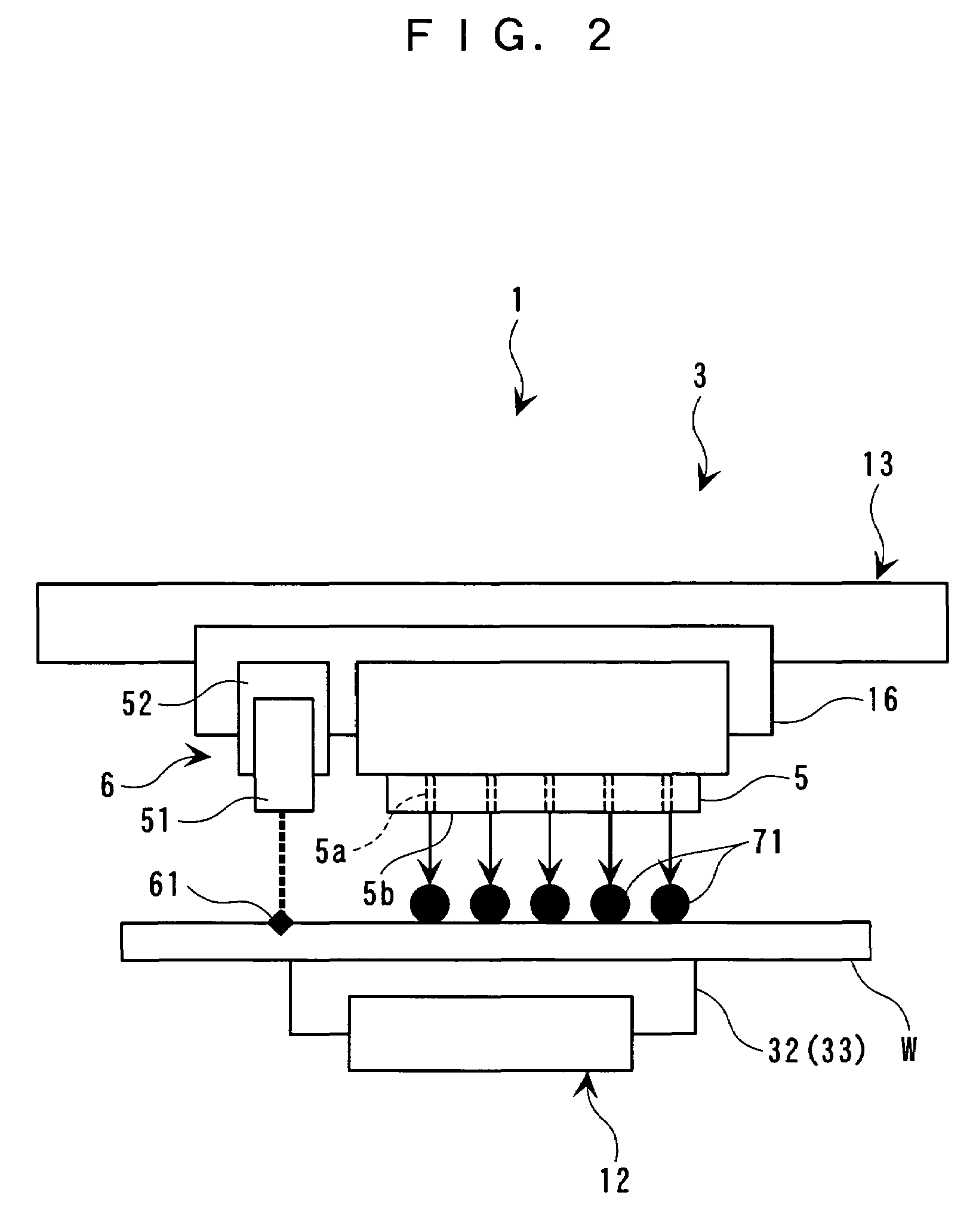 Workpiece processing and liquid droplet ejection inspection apparatus