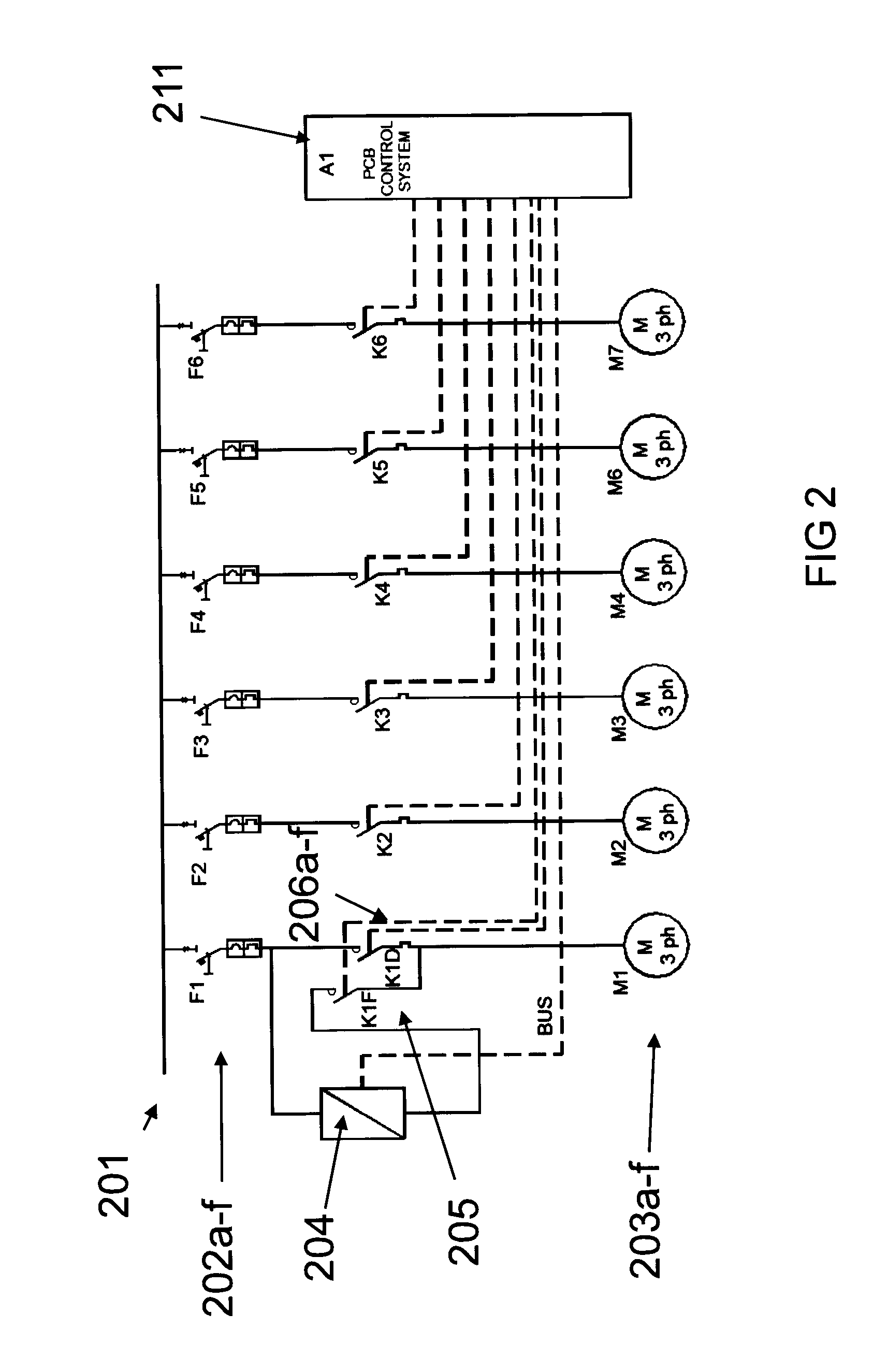 Control of the Electric Motors of a Pump Unit of a Fire Protection System