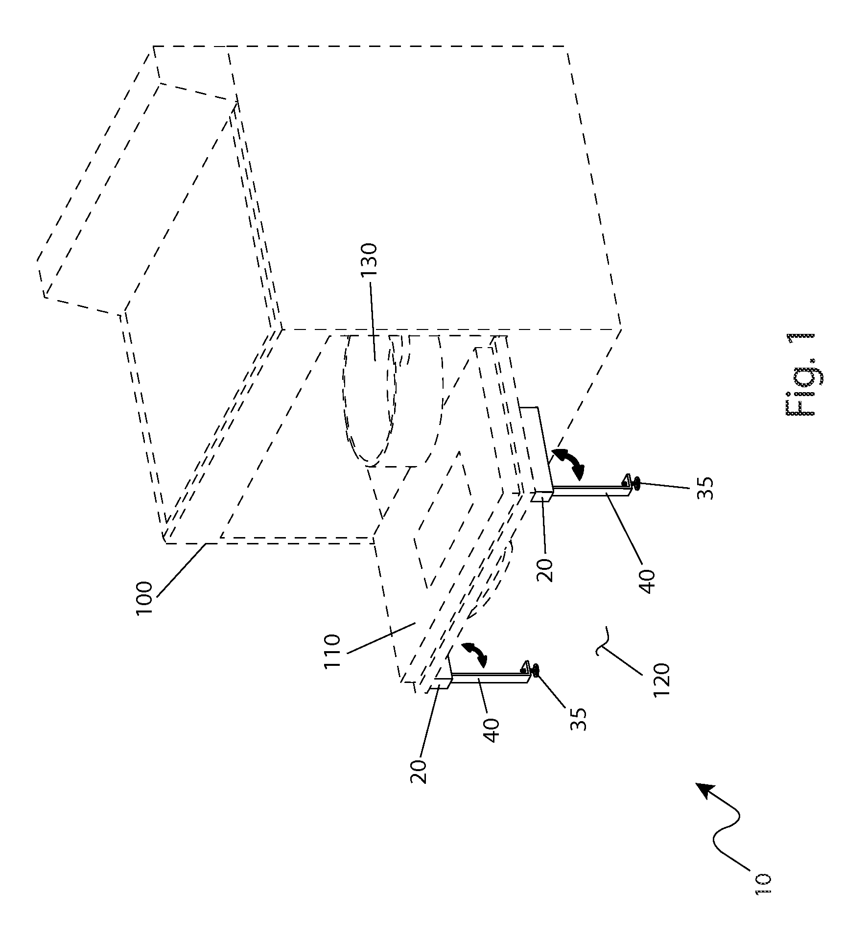 Oven door support legs