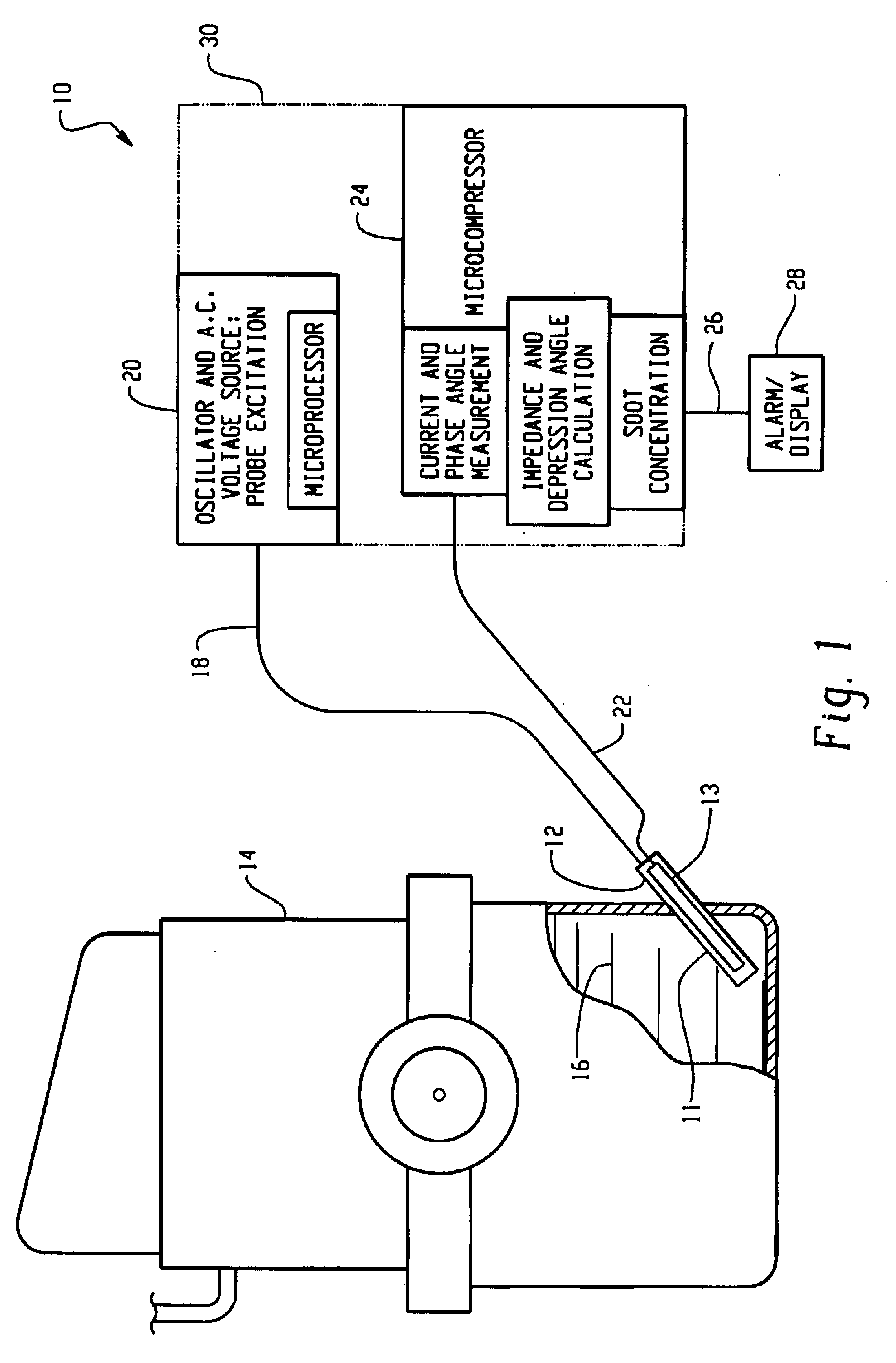 Detecting soot during real time operation in diesel engine lubricant