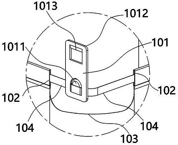 Automatic packaging garbage can