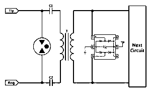 Low capacitance discharge tube array used for G.fast