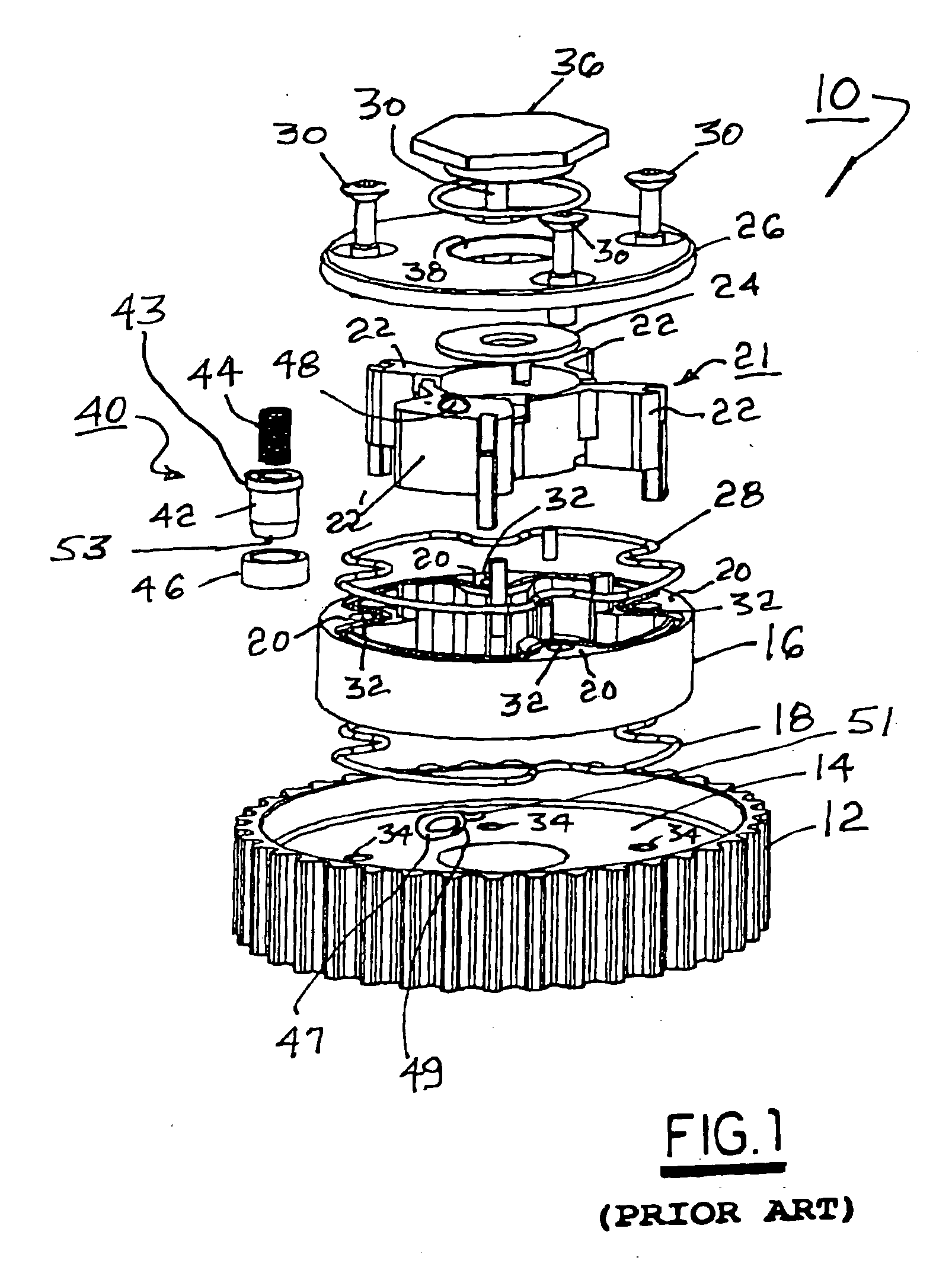 Vane-type cam phaser having increased rotational authority, intermediate position locking, and dedicated oil supply