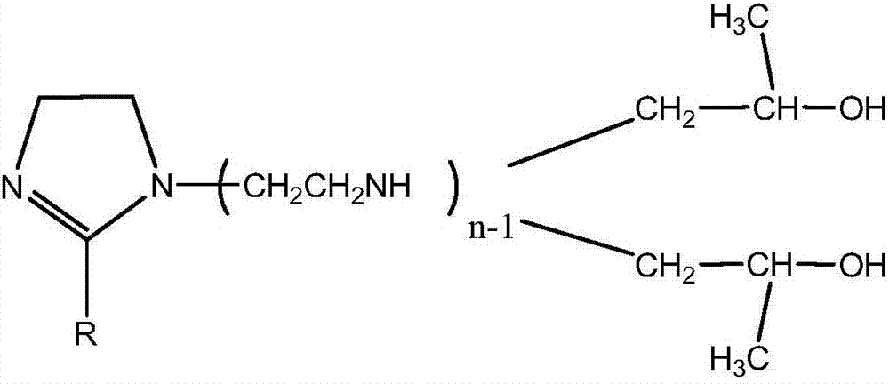 Compound imidazoline corrosion inhibitor, and preparation method thereof