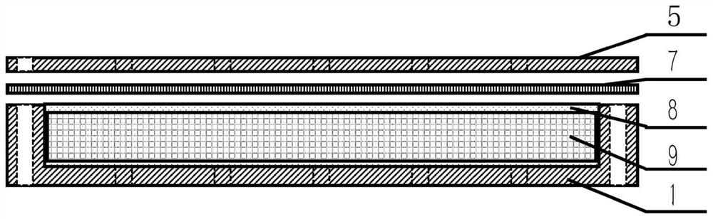 Method for vacuum laser composite preparation of titanium steel composite board