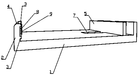 Device used for edge folding of lithium battery and application method thereof