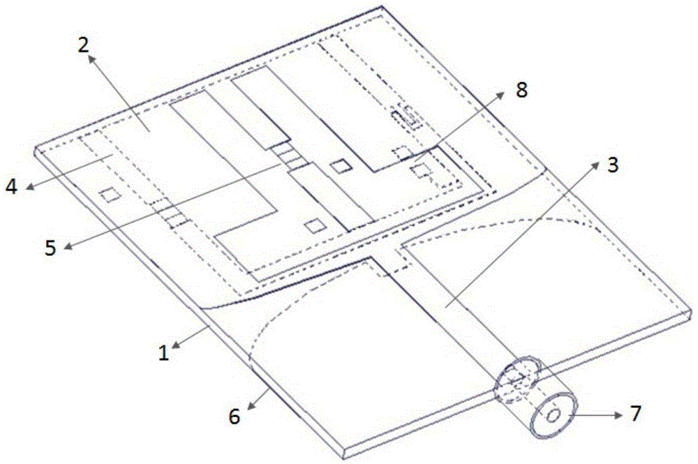 Ultra-wideband antenna with adjustable double notches based on varactors