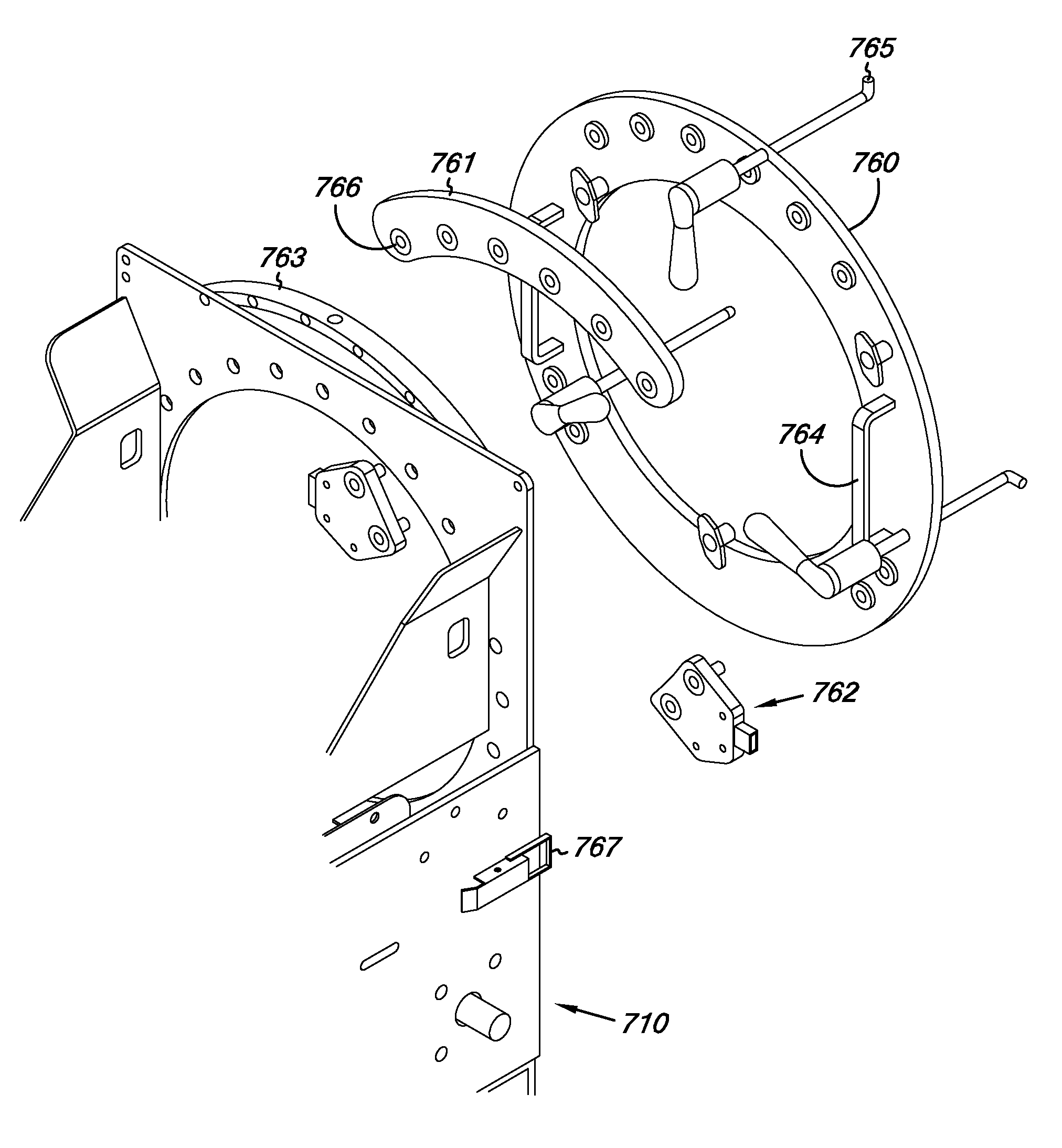 Element loading mechanism and method