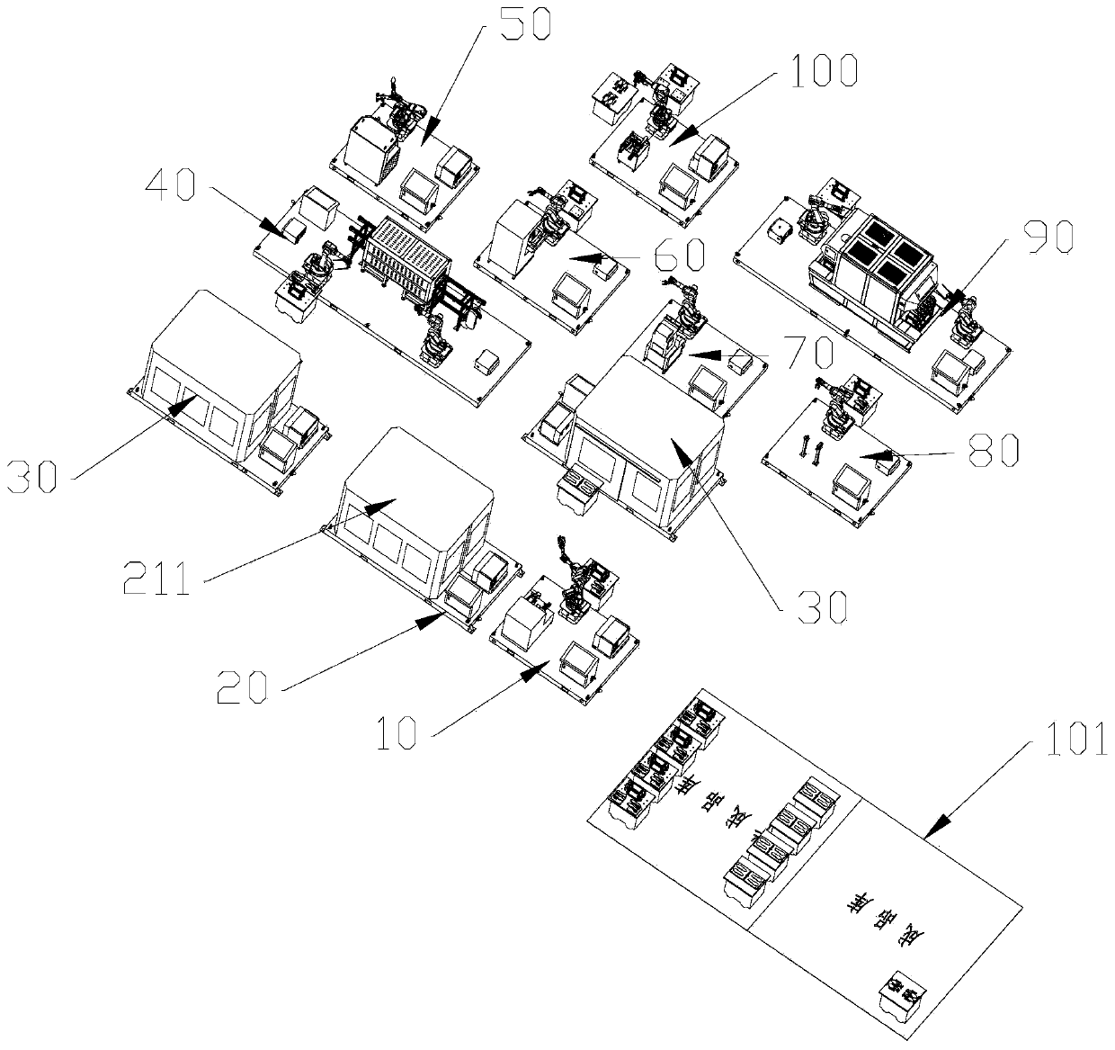 Automatic gluing equipment for shoemaking