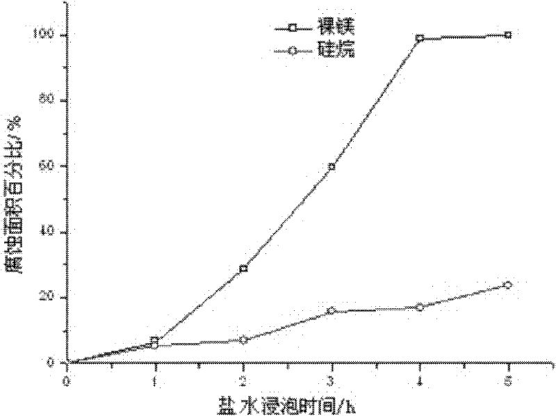 A treatment liquid, preparation method and process for improving magnesium alloy surface anticorrosion