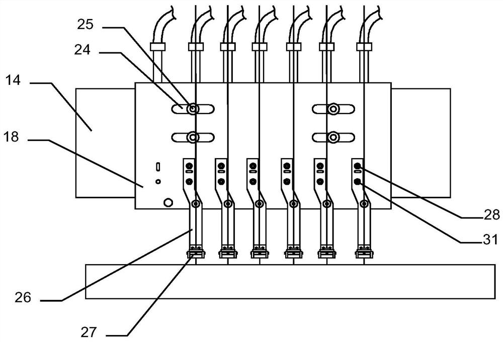 A non-contact gas wiping galvanizing device for steel wire