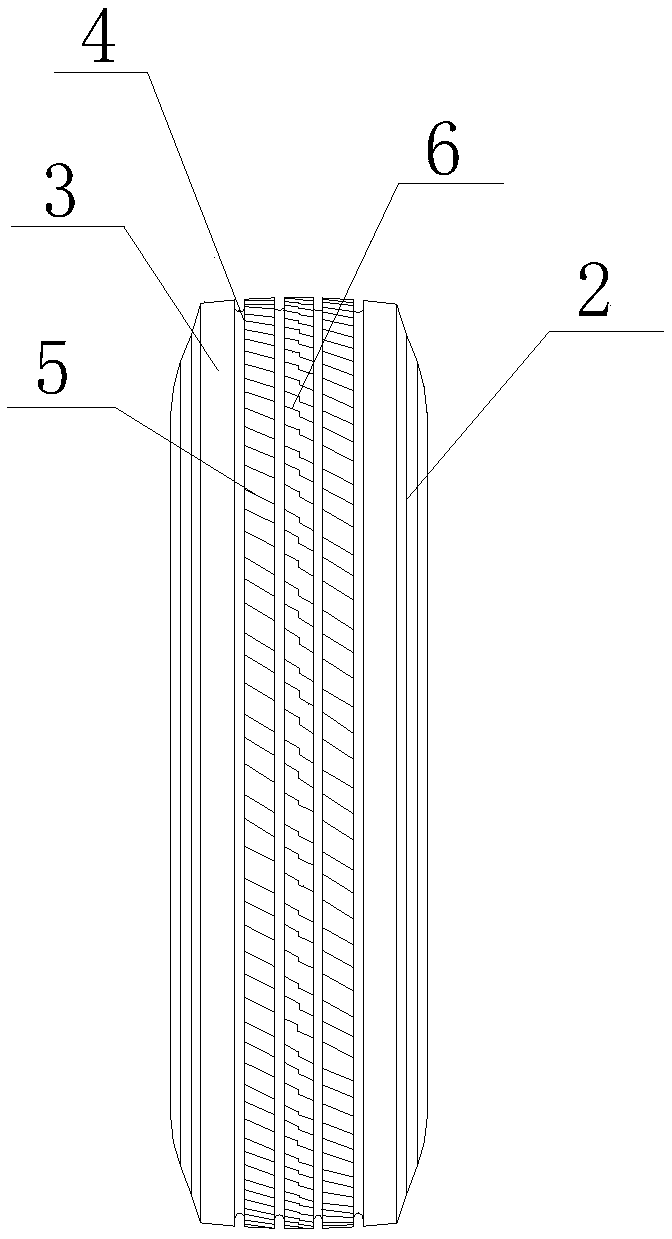 High-performance low-rolling-resistance tire