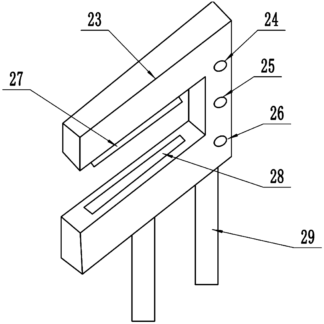 Winding auxiliary device for lithium battery production