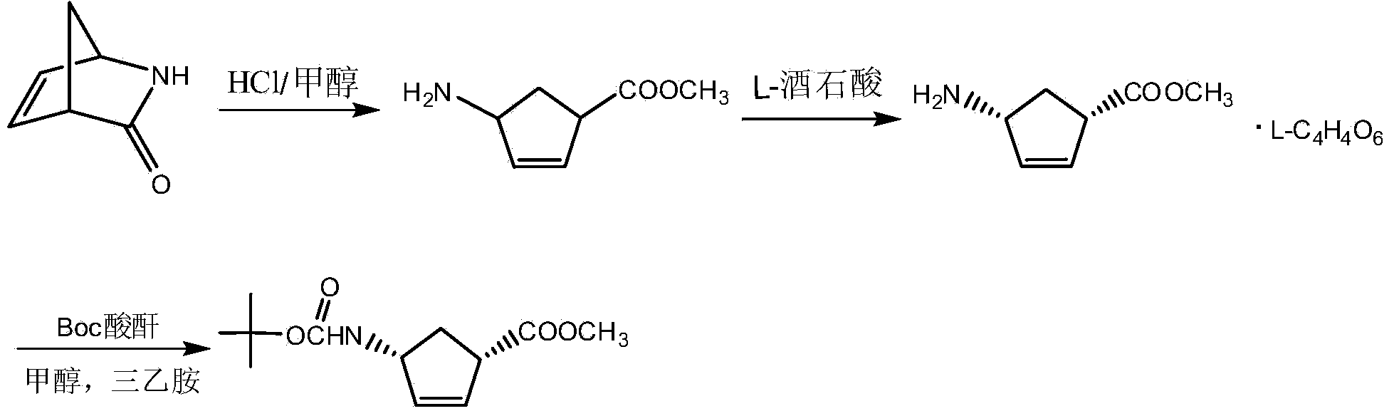 Method for preparing peramivir