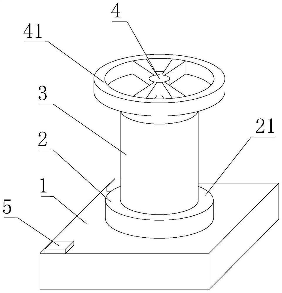 Thermal insulation and sound insulation self-leveling mortar construction trowelling device