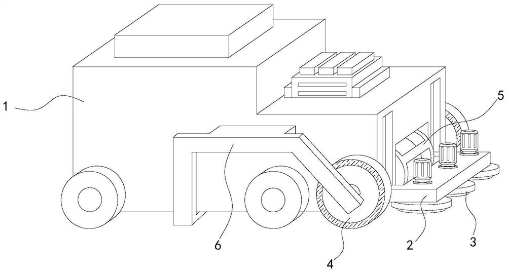 Construction-maintenance integrated equipment for municipal road surface