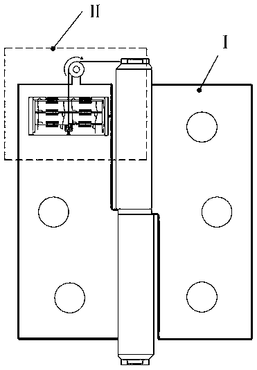 Power generation door hinge