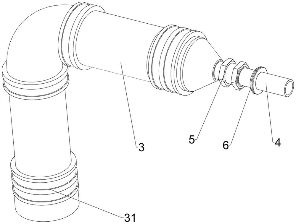 Tail gas recovery device for liquid chemicals