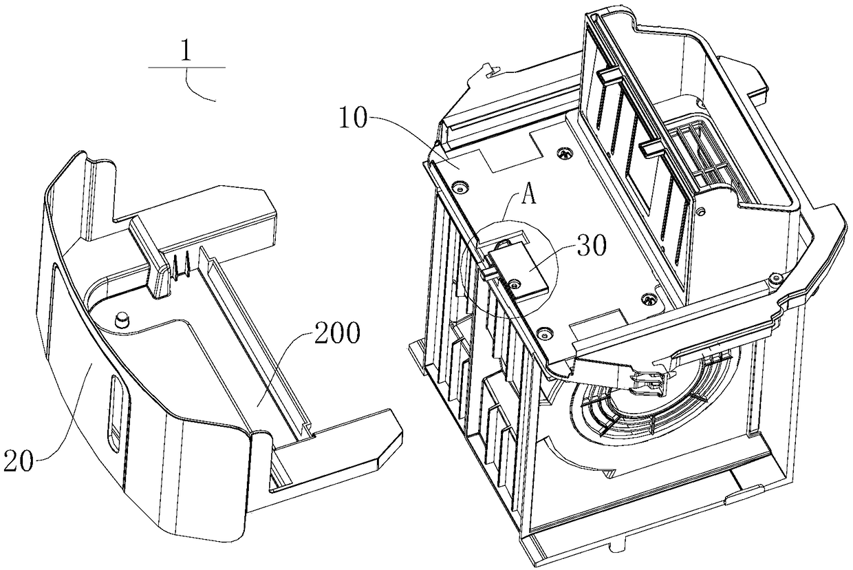 Air treatment module and air conditioning indoor unit with air treatment module