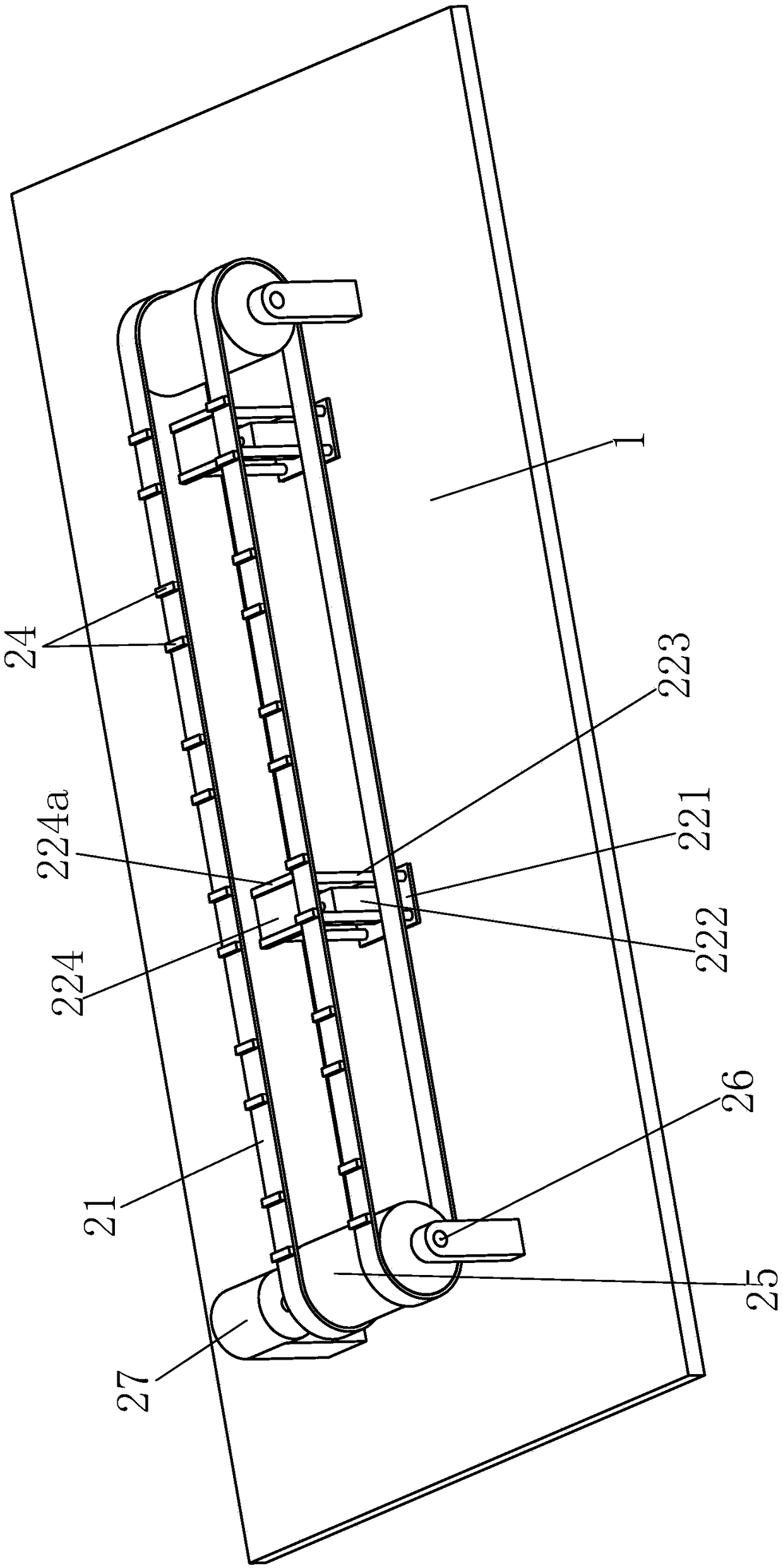 An automatic assembly machine for electric heating aluminum tubes