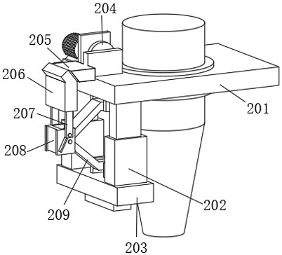 Thermal desorption tail gas high-temperature dust removal device and use method