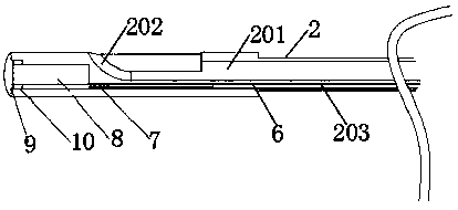 Visual nasal gastrointestinal tube and using method thereof