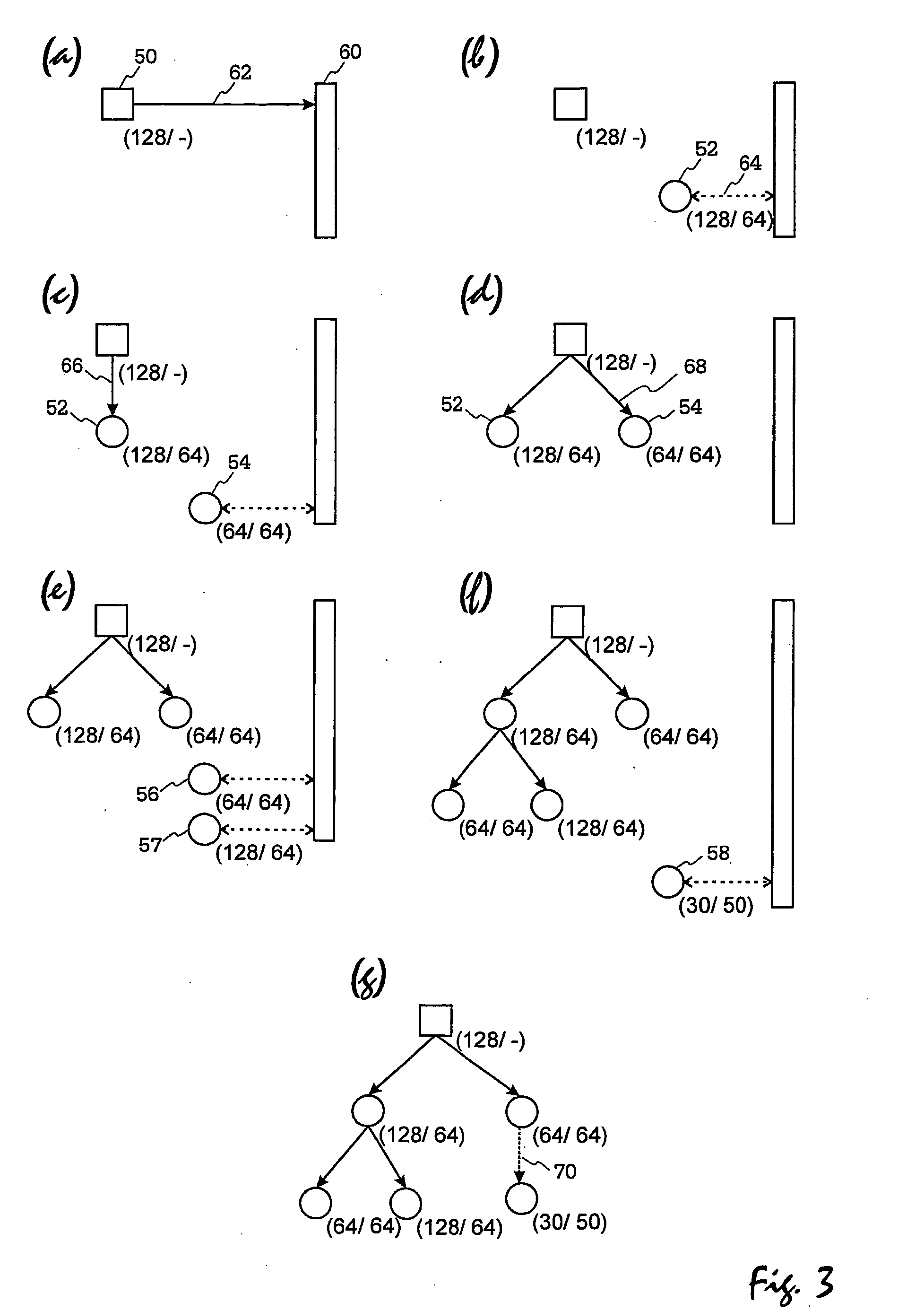 Method for transmitting a data stream from a producer to a plurality of viewers