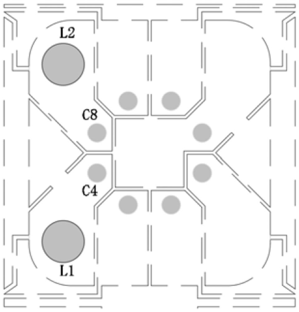 Double-interface module electrical connection material and its preparation method and application