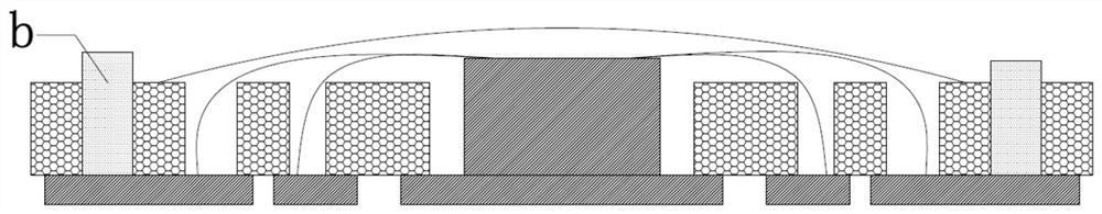 Double-interface module electrical connection material and its preparation method and application