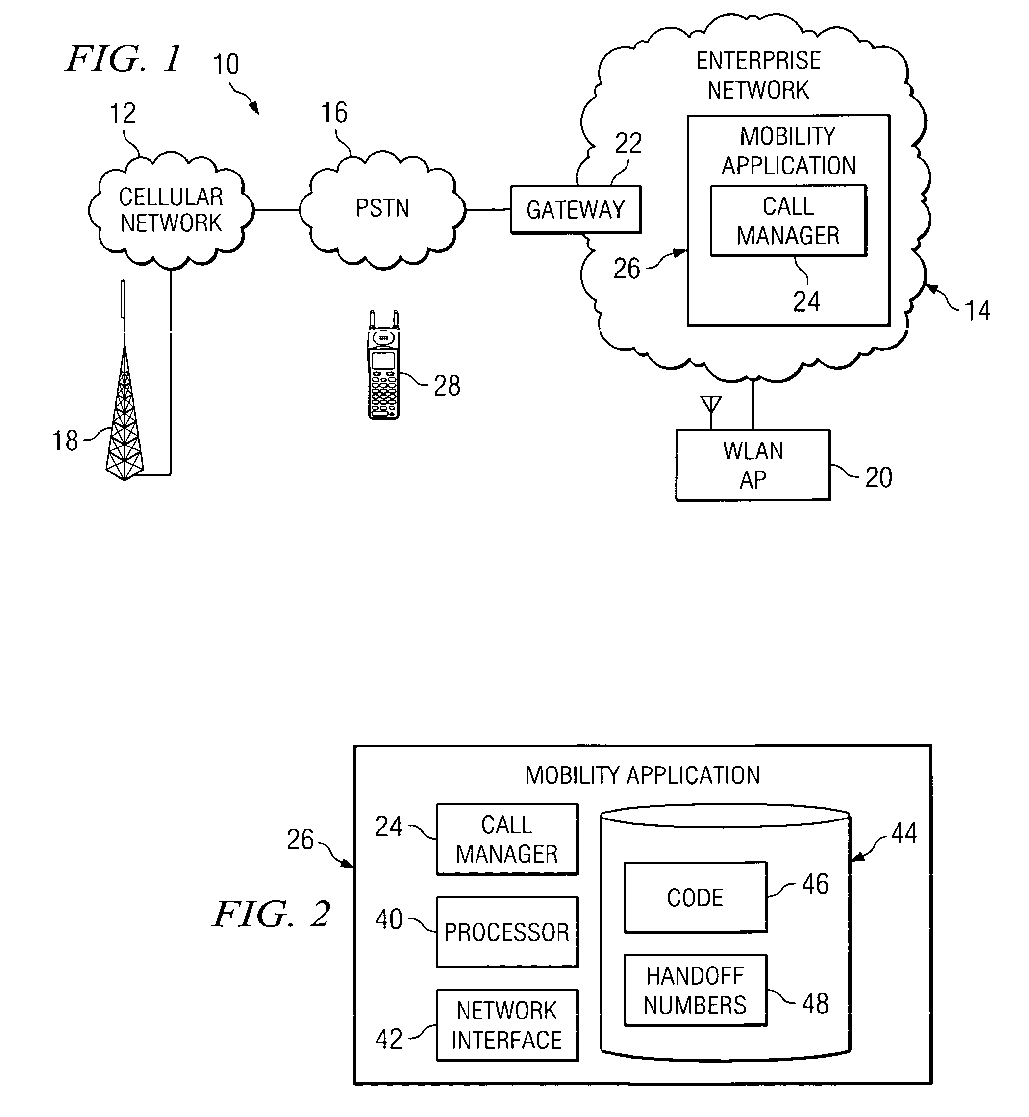 System and method for handling media in a seamless handoff environment