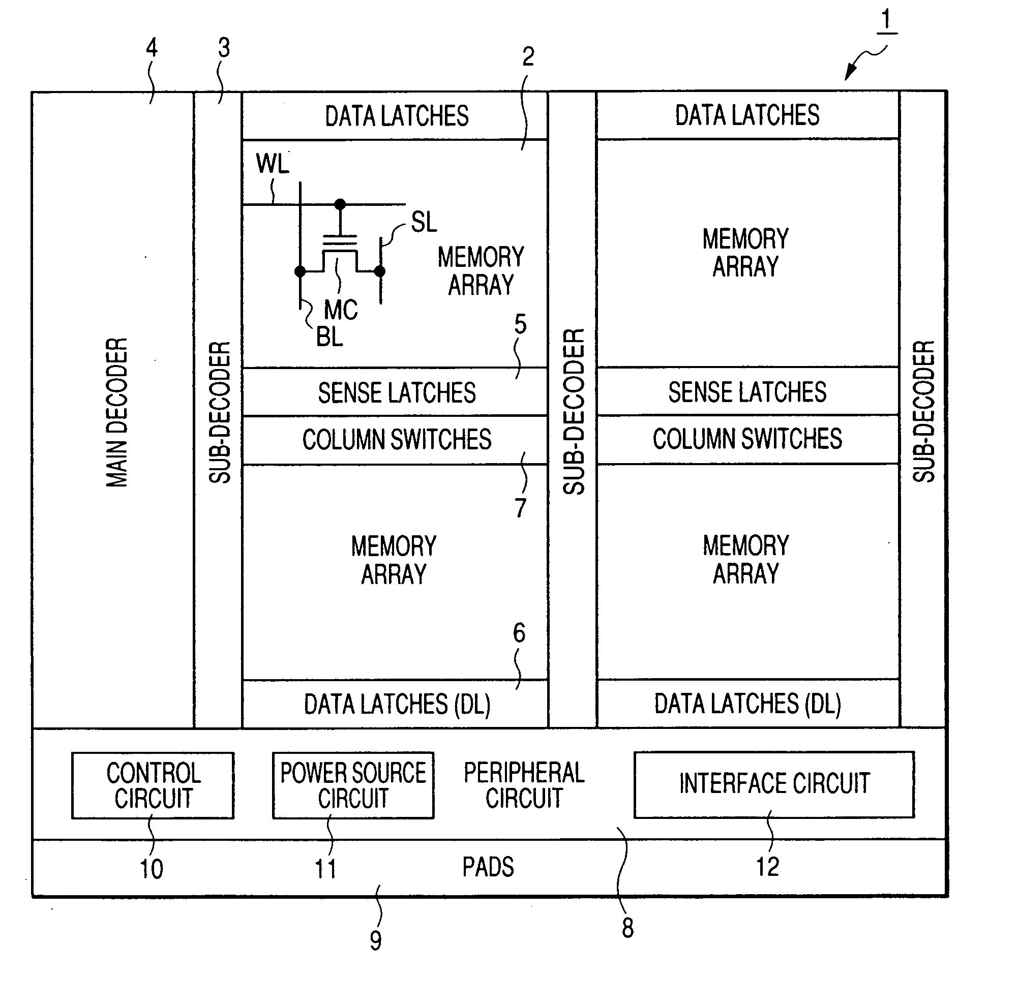 Data processing system and nonvolatile memory