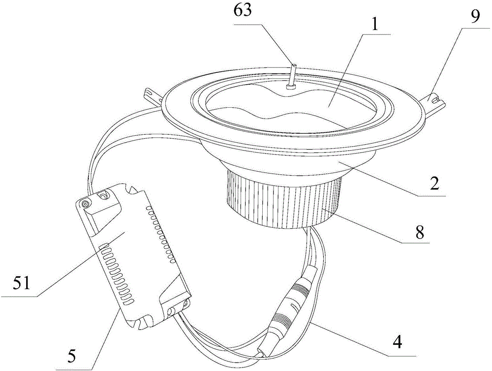 Negative ion LED illuminating device